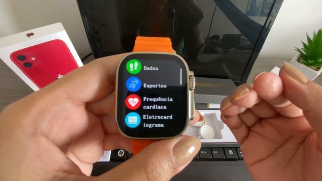 SMARTWATCH DT8 ULTRA PLUS DTNO.1 - MAIS TOP NA VERSÃO ULTRA? REVIEW COMPLETO ✅