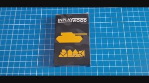 Inplaywood Сложи Танк из 12 деталей (Fold the Tank out of 12 parts)