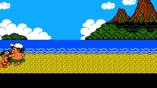 Adventure Island II (NES) смотреть онлайн