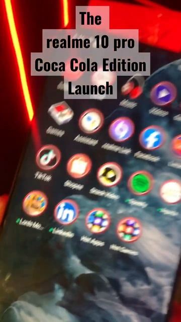 The realme 10 pro Coca Cola Edition Launch #cheersforreal #realme10pro5Gcocacolaedition смотреть онлайн