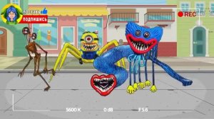 ТОП 10 SCP - СИРЕНОГОЛОВЫЙ ПОЕЗД ПОЖИРАТЕЛЬ УЭНСДЕЙ СКИБИДИ ДОП ДОП ЕС ЕС ► Песня Клип Анимация