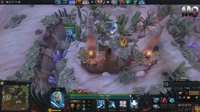 DOTA 2 - Групповой рейтинг - Агрессивная связка смотреть онлайн