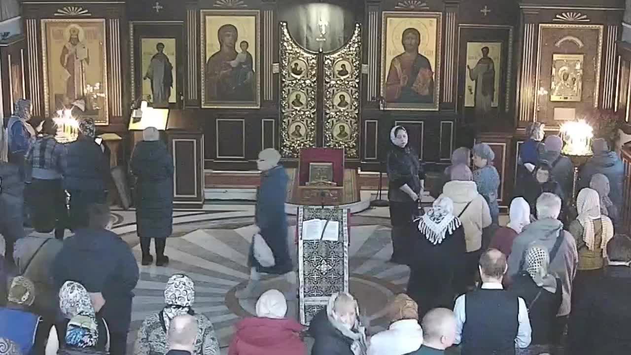03.03.2025  Великий канон Андрея Критского. Понедельник. Седмица 1-я Великого поста.