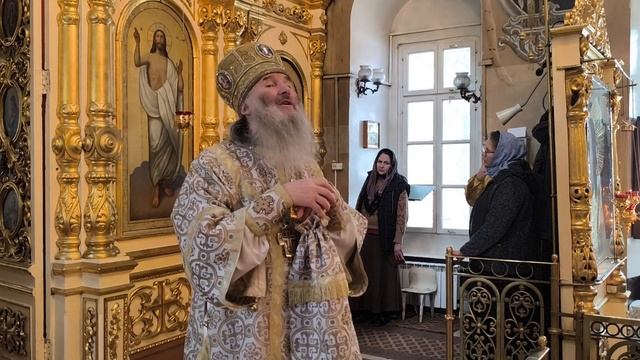 Проповедь митрополита Иоанна в Прощёное воскресенье в храме Рождества Пресвятой Богородицы смотреть онлайн