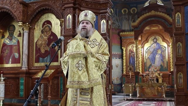 Проповедь митрополита Леонтия в Благовещенском кафедральном соборе смотреть онлайн