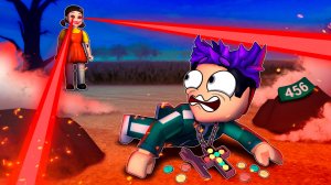 Новая игра в Роблоксе - МЕГА ПОБЕГ из ИГРЫ В КАЛЬМАРА