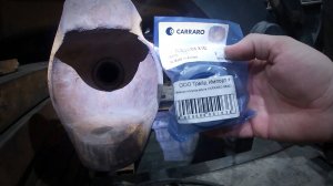 Как заменить сальник полуоси в чулке переднего моста. Экскаватор погрузчик