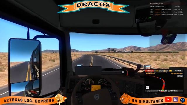 American Truck Simulator / Ruta Empresarial / TruckersMP смотреть онлайн
