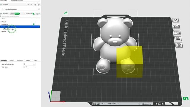 Учебное пособие Bambu Studio: освоение модификаторов 3D-печати смотреть онлайн