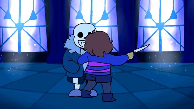 Undertale_ Sans Vs Frisk Animation