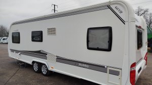 Немецкий двухосный-караван,дом на колёсах из Норвегии Hobby 645 VIP на 5 мест полноценных