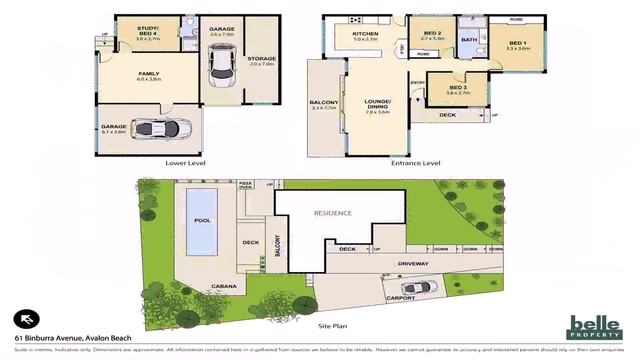Floor Plan Cabana Beach смотреть онлайн
