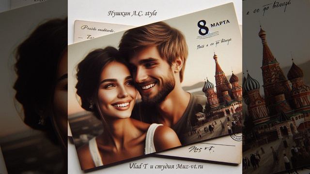 🎼 8 Марта музыкальная открытка. 🎤 Влад Тим | Vlad T. 💃 Пушкин А.С. Style Show Песня поздравление
