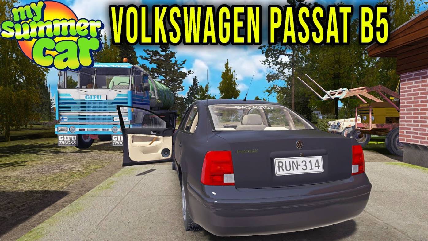 VOLSKWAGEN PASSAT B5 - My Summer Car смотреть онлайн