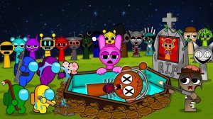 АМОНГ АС ПРОТИВ СПРУНКИ - R.I.P ОРАНЖЕВЫЙ СПРУНКИ