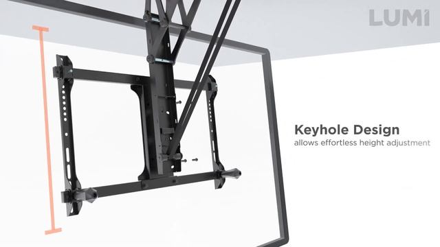Потолочный моторизированный кронштейн для ТВ Brateck PLB-M05 Series смотреть онлайн