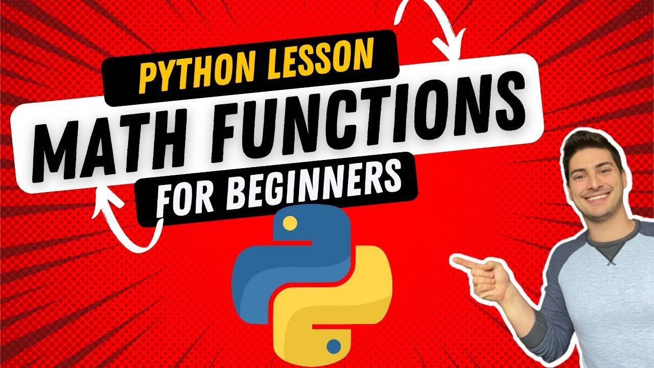 Python - модуль math. Использование его функций. смотреть онлайн