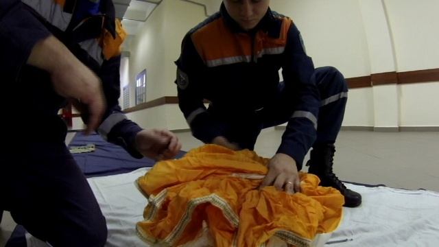 Укладка парашюта З-5 смотреть онлайн