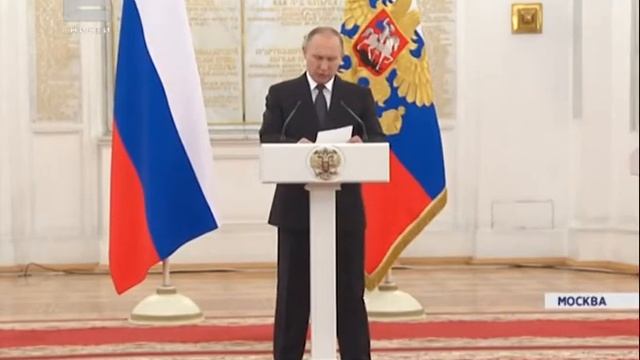 Начальник краевой полиции принял участие в церемонии представления Президенту смотреть онлайн