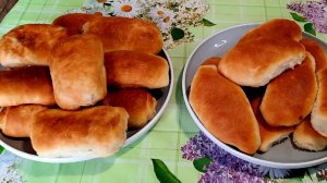 ПОСТНОЕ ТЕСТО как ПУХ !! Вкуснейшие ПИРОЖКИ с Двумя Постными Начинками!!