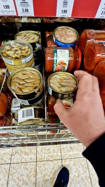 Вкусные Шпроты Сардины в Германии Norma Germany #Food #sprotten #sardine смотреть онлайн