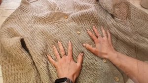 КАРДИГАН _ЗВУКИ ВЕСНЫ_. Демонстрация готовой работы.