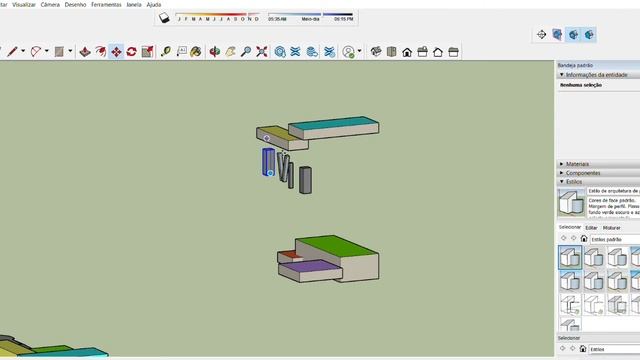 Perspectiva explodida - SketchUp - UNISALES смотреть онлайн