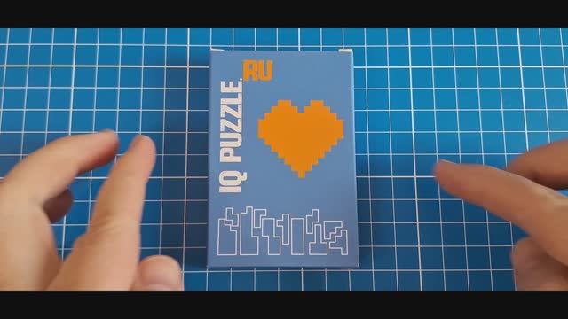 IQ puzzle собери Цифровое сердце из 11 деталей смотреть онлайн