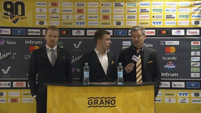 Lehdistötilaisuus, KalPa - SaiPa, 28.12.2019 смотреть онлайн