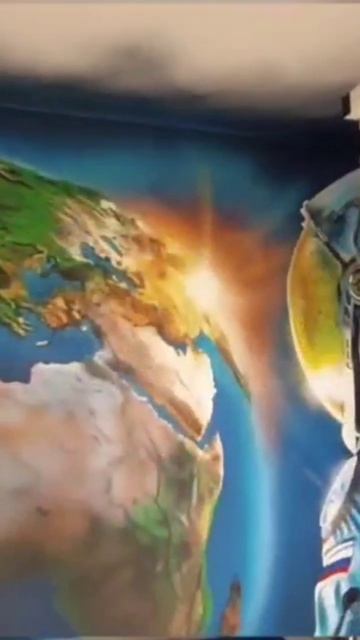 роспись в детской игровой #art #росписьстен #аэрография #художник смотреть онлайн