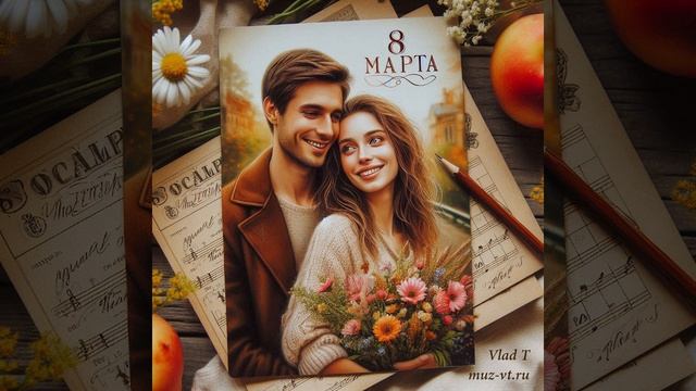 🎼 8 Марта музыкальная открытка. 🎤 Автор Влад Тим | Muz VT студия. 💃 Jazz. Песня поздравление