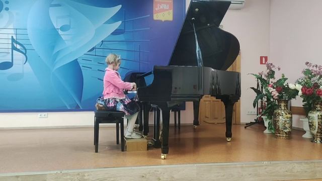 Анастасия Николаева-Солдатенкова, 6 лет, С.Майкапар "Этюд "