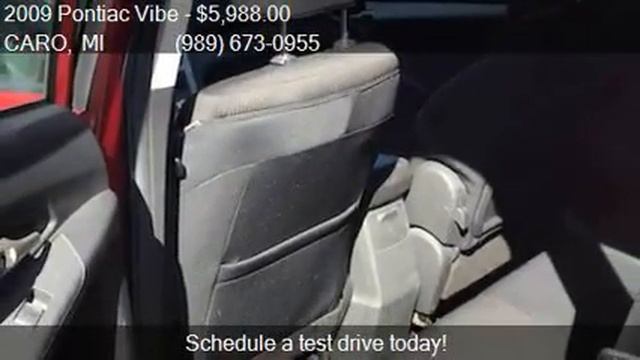2009 Pontiac Vibe 2.4L 4dr Wagon for sale in CARO, MI 48723 смотреть онлайн