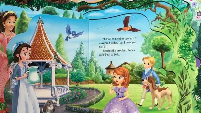 Disney Sofia The First Where Is My Tiara? Me Reader Story Book Read Aloud смотреть онлайн