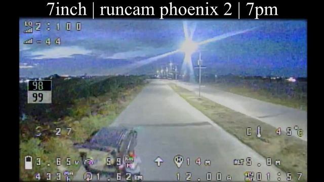 runcam phoenix 2 at night | complete darkness | street lamp | sipoa смотреть онлайн