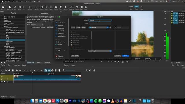 How To Export As Mp3 In Shotcut | Render Only Audio | Shotcut Tutorial