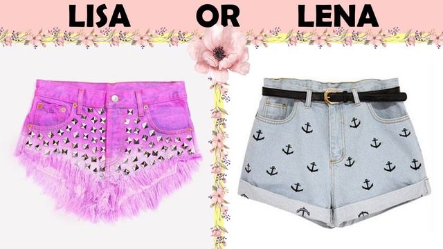 LISA OR LENA 🌹 Clothes {With My Choice} смотреть онлайн