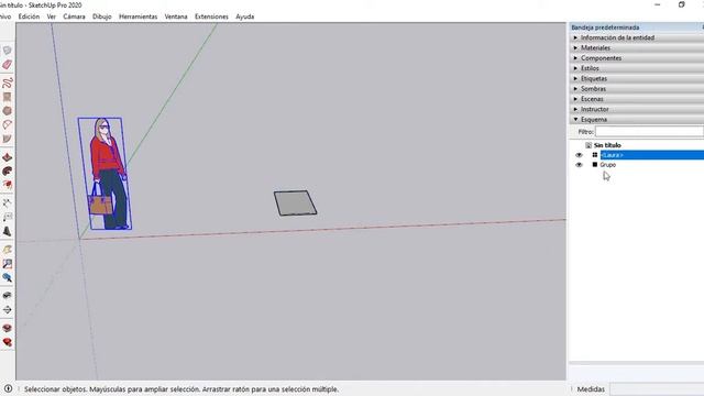 #7 SKETCHUP PRO | PUSH PULL TIRAR_CORTES-CURSO Diseño de mueble en melamina смотреть онлайн