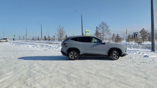 Jetour Dashing разворот на 180 смотреть онлайн