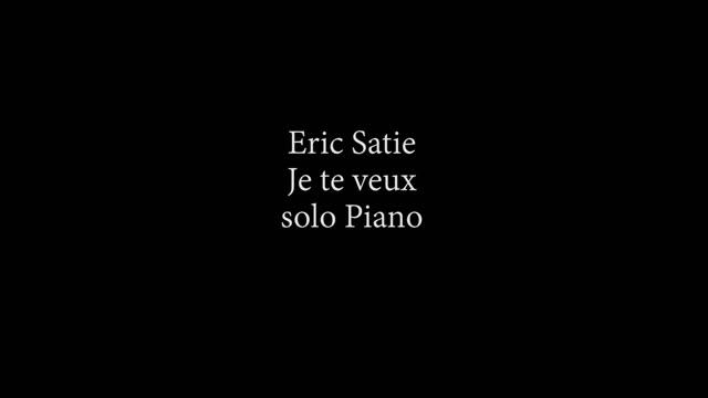 TUTORIAL Eric Satie Je te veux solo Piano смотреть онлайн