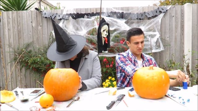 THE PUMPKIN CHALLENGE (HALLOWEEN SPECIAL) w/ My Girlfriend смотреть онлайн