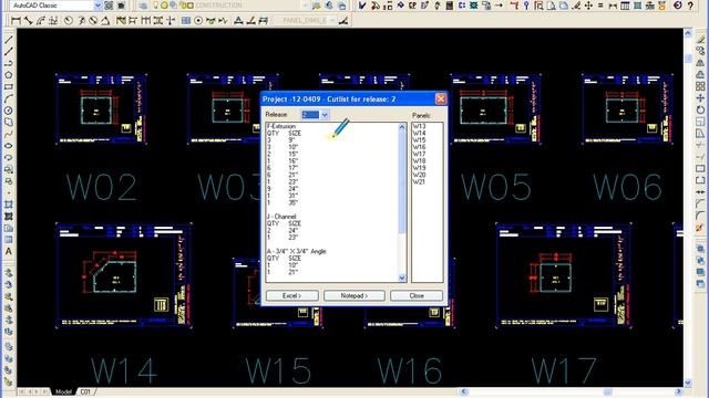 Create Cut List / Panel List.wmv смотреть онлайн