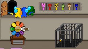 AMONG US ПРОТИВ СПУНКОВ. АНИМАЦИОННЫЙ МУЛЬТИК