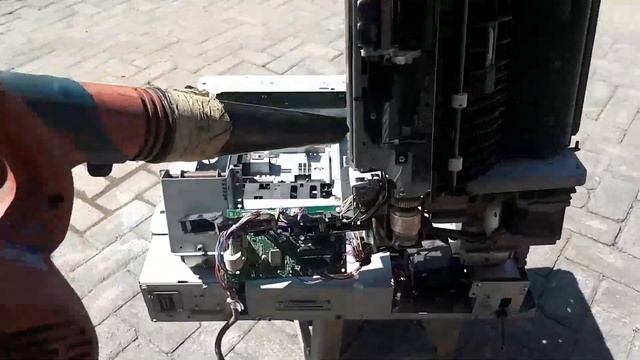 Proses pembersihan Unit SCANNER.+ADF# Mesin Foto Copy. Type 6570 смотреть онлайн