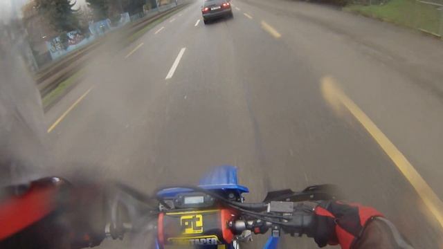YAMAHA WR 450F winter refit and ride смотреть онлайн