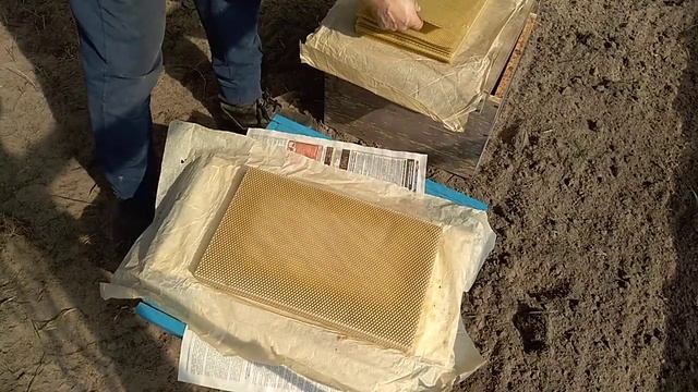 Вощина. Прокаливаем вощину. 22.04.2018 смотреть онлайн