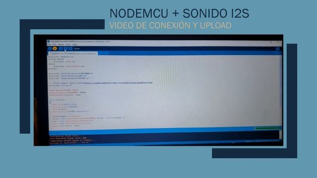 Nodemcu + Sonido I2S смотреть онлайн