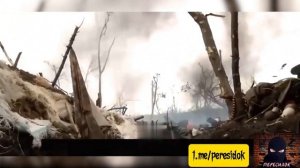 Война глазами противника. Обратите внимание каждые 10 сек. бьёт наша арта