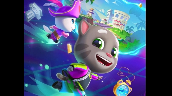 Говорящий Том: гонка на время