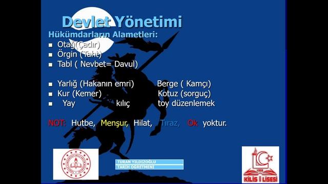 11.Sınıf Seçmeli Tarih 1. Ünite Türklerde Devlet Teşkilatı-1 (Turan YILDIZOĞLU) смотреть онлайн